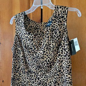 Leopard Print Casual Dress